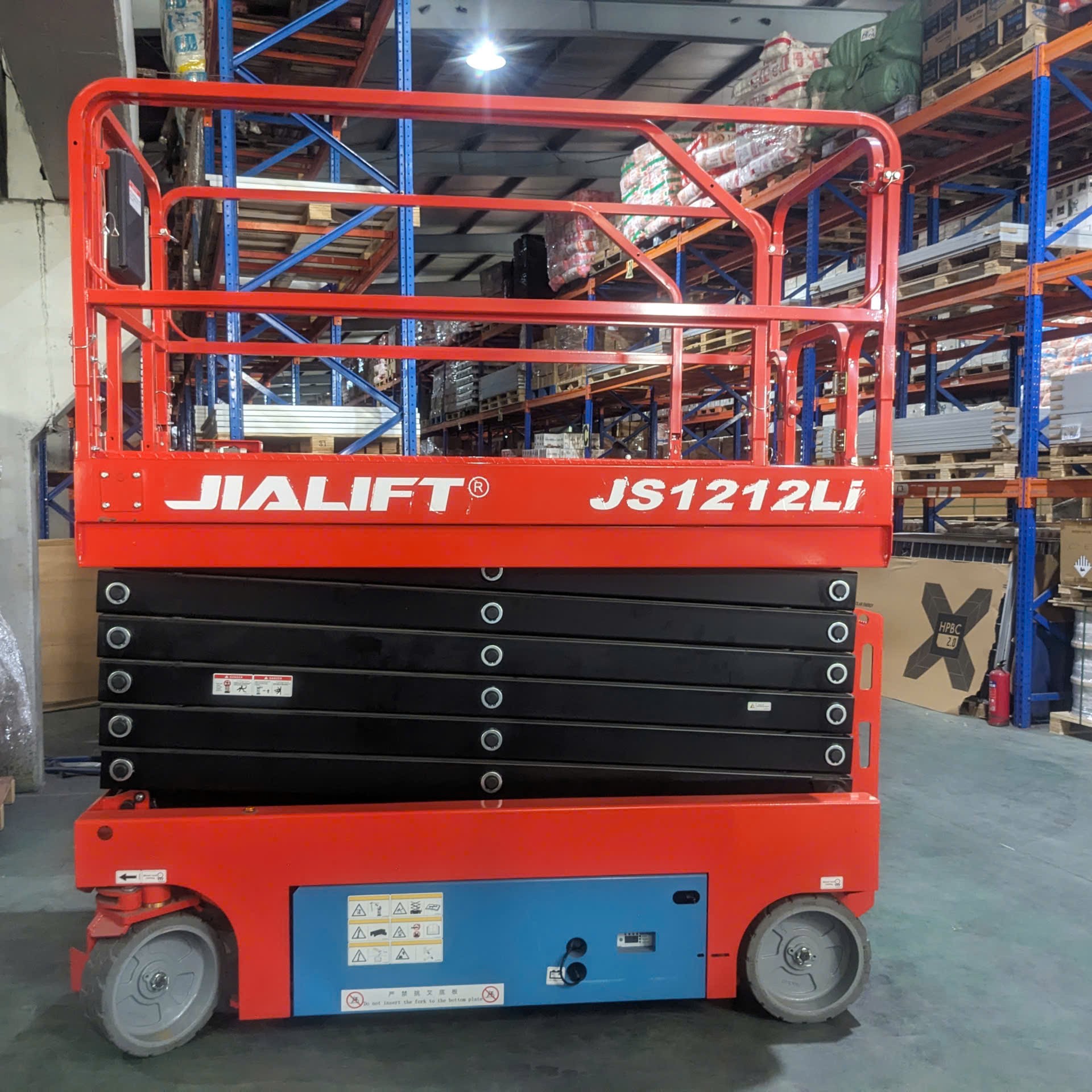 Thang nâng người cắt kéo ziczac 14M JS1212