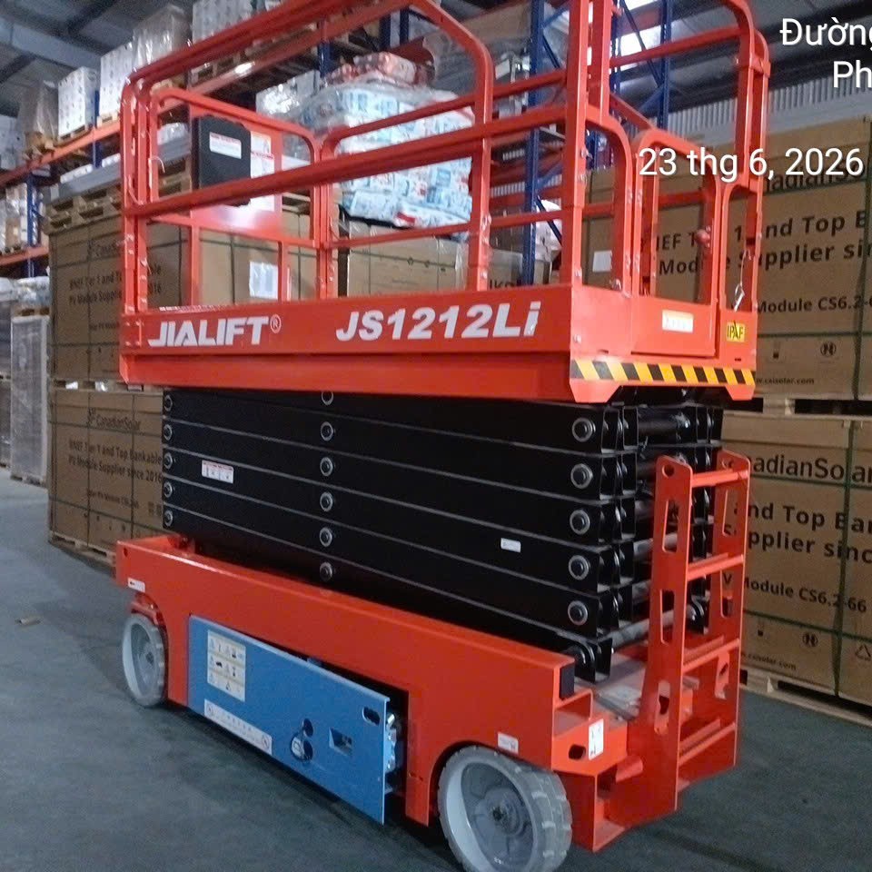 Thang nâng người cắt kéo ziczac 14M JS1212